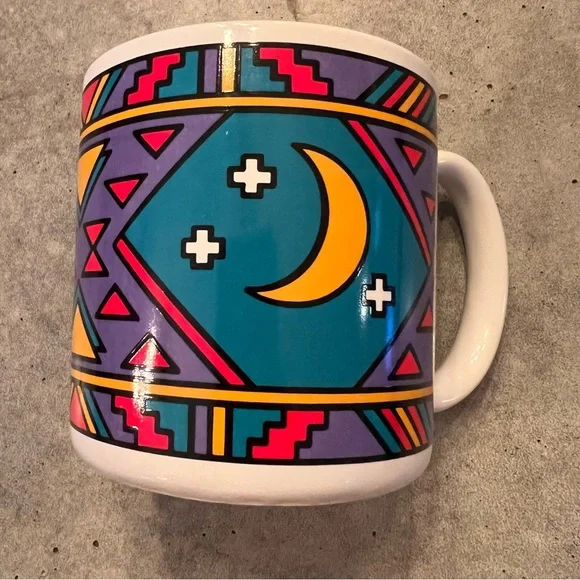 Vintage Host International southwestern moon and star coffee mug - Picture 4 of 10
